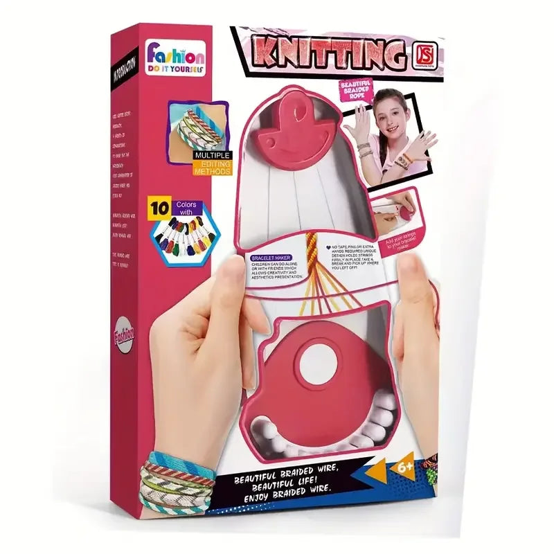 DIY Bracelet-Making Kit for Kids – Handwoven Friendship Craft Set