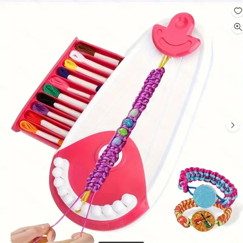 DIY Bracelet-Making Kit for Kids – Handwoven Friendship Craft Set