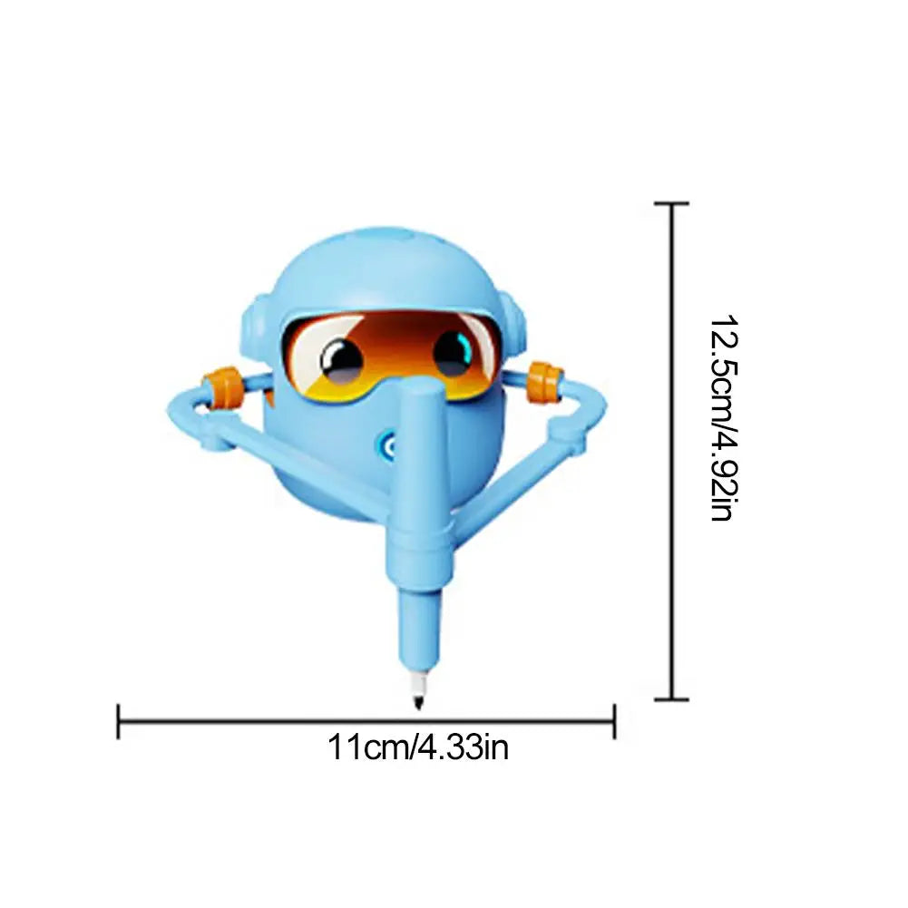 Smart Drawing Robot for Kids – Voice-Guided Art Machine with 100 Creative Cards