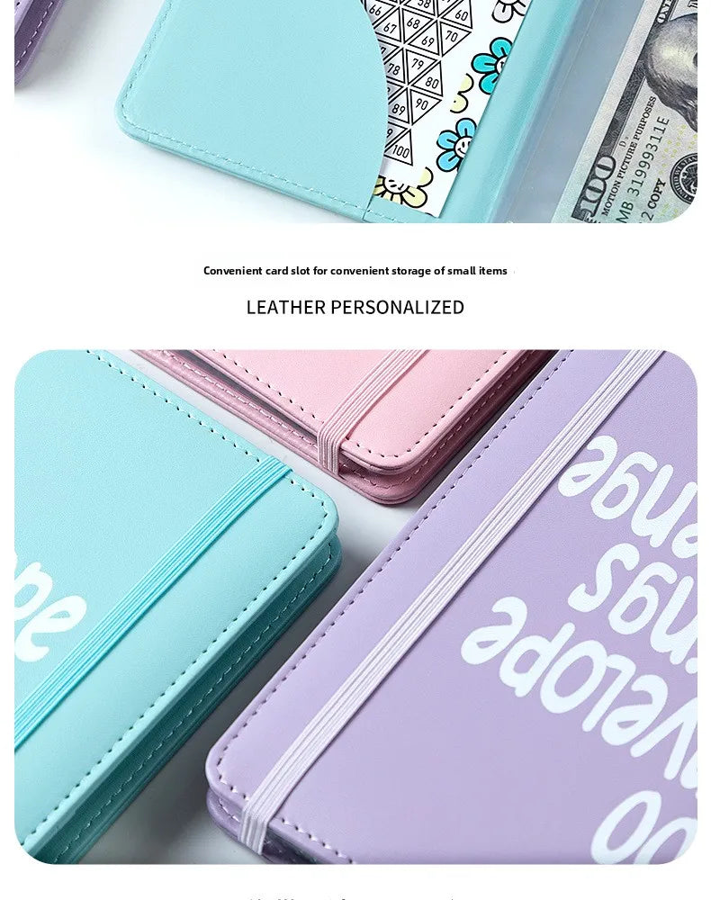 100 Envelope Challenge Binder – Fun Kids' Savings Tracker with Cash Envelopes