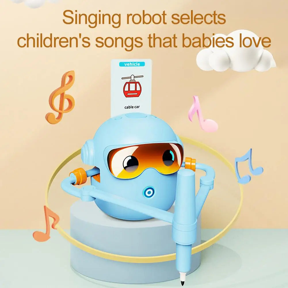 Smart Drawing Robot for Kids – Voice-Guided Art Machine with 100 Creative Cards