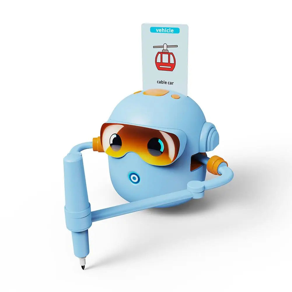 Smart Drawing Robot for Kids – Voice-Guided Art Machine with 100 Creative Cards