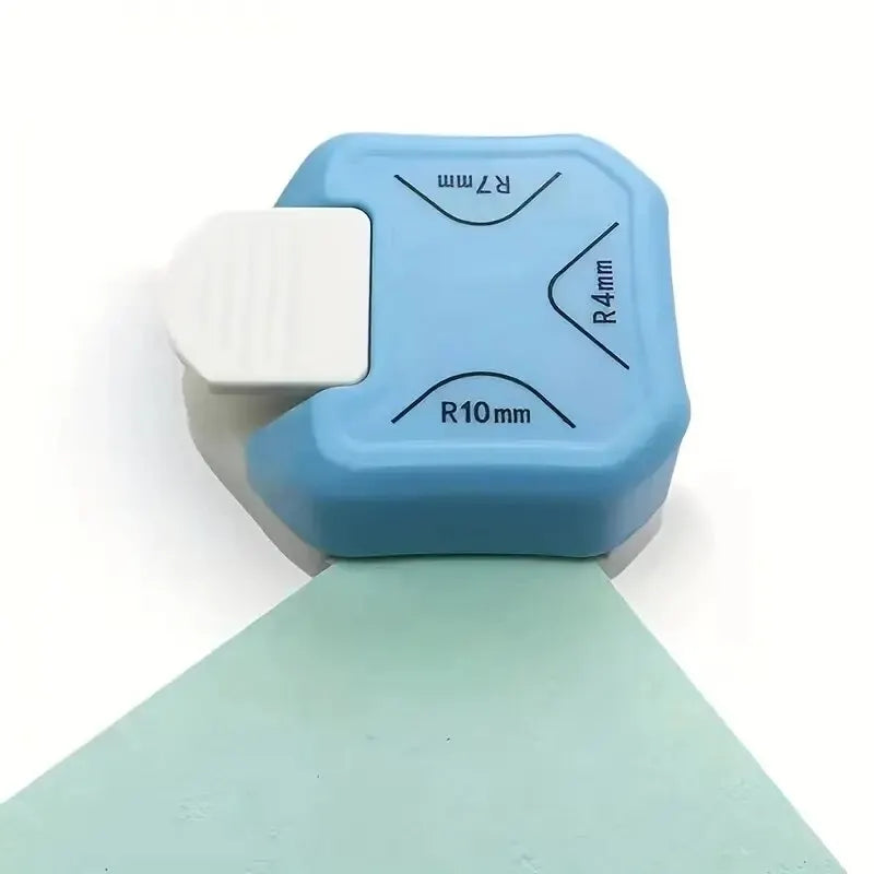 3-in-1 Corner Punch Tool – Round, Flat & Angled Corners for Cards & Crafts