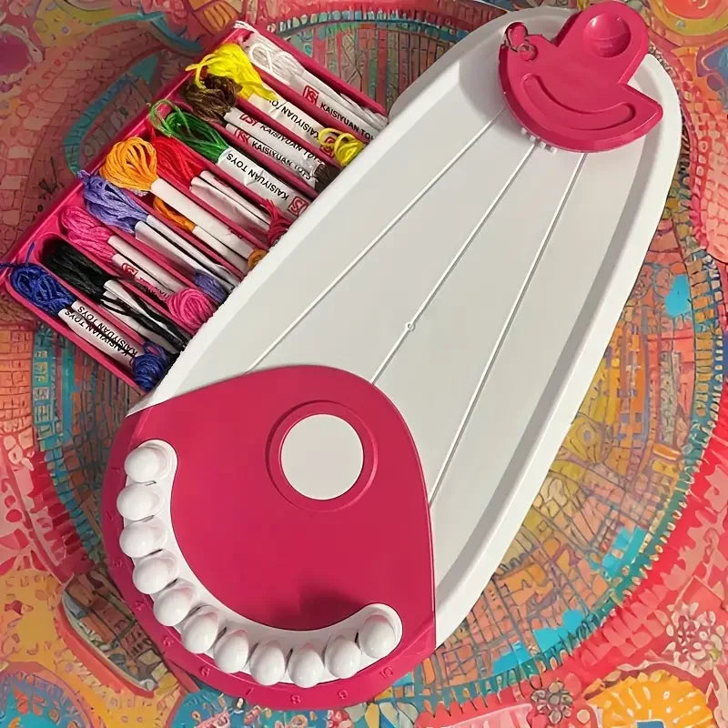 DIY Bracelet-Making Kit for Kids – Handwoven Friendship Craft Set